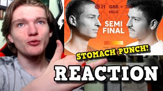 FootboxG 🇧🇪 vs RIVER&#39; 🇫🇷 | GRAND BEATBOX BATTLE 2021: WORLD LEAGUE | Semi Final - (REACTION)