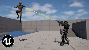 How To Make Enemy Aim Up Or Down Towards Player In Unreal