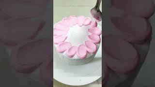 Cake decoration like Soumya C Recipes | Try it easy and quick cake decoration shorts