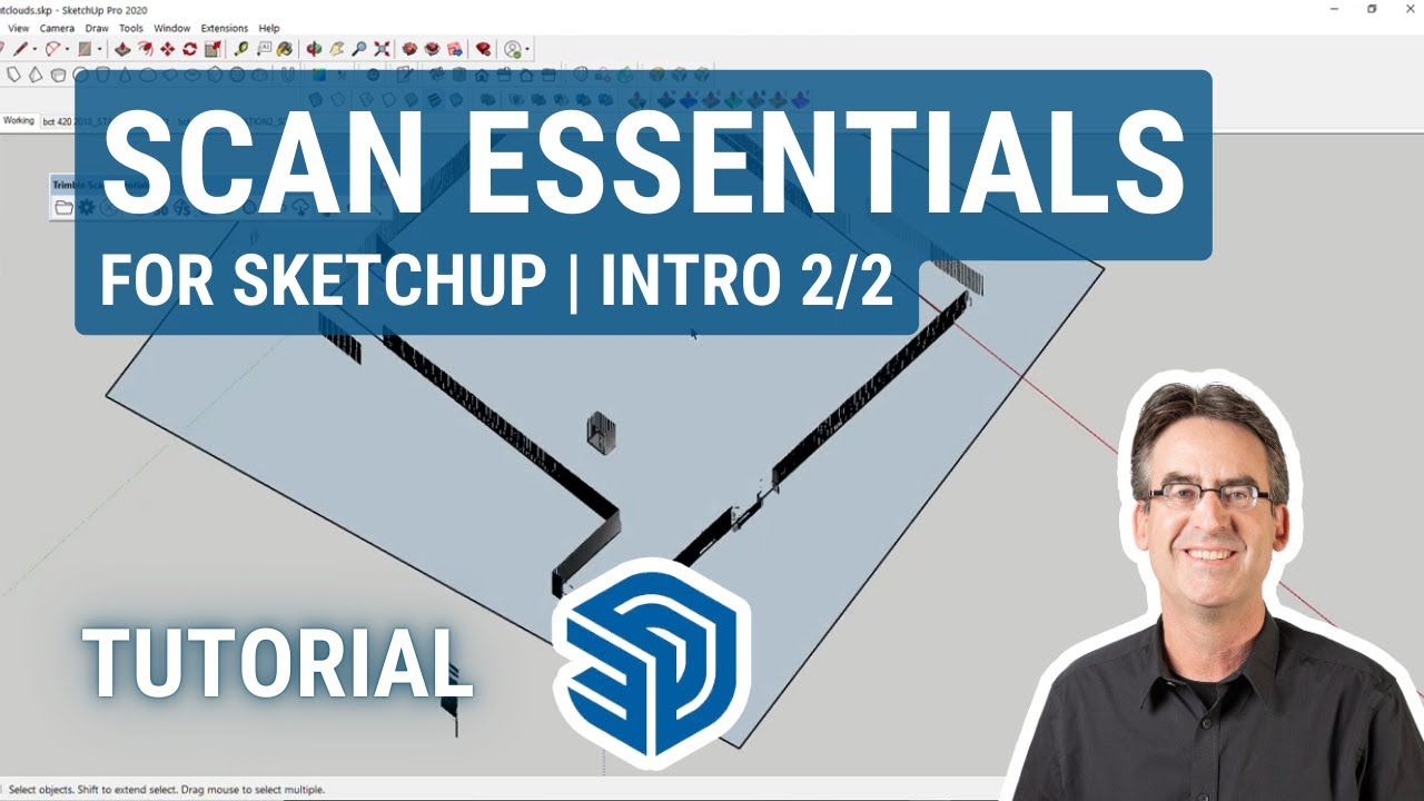 Point Clouds in SketchUp with Scan Essentials Intro 2/2 YouTube