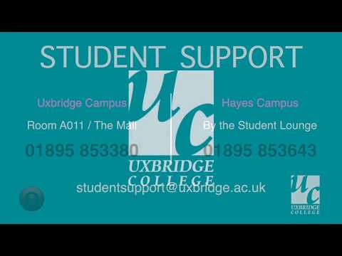 Uxbridge College Student Support