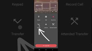 Transfer calls with Acrobits Cloud Softphone