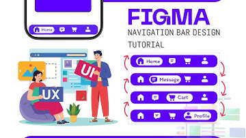 Nav Bar Simple Animate In Figma | Figma Ui Design Tutorial