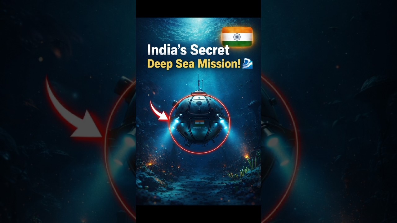 India's Secret Deep Sea Mission! 🌊 🤯 | 