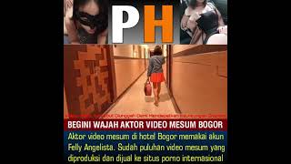 BEGINI WAJAH AKTOR VIDEO MESUM DI HOTEL BOGOR YANG VIRAL