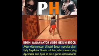 BEGINI WAJAH AKTOR VIDEO MESUM DI HOTEL BOGOR YANG VIRAL
