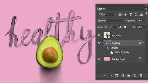 Hello Monday SVG Brush Script change colour in Photoshop