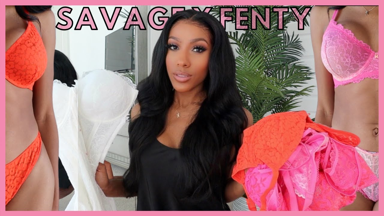 Sexy While Comfy Lingerie Try-On Haul, SAVAGE X FENTY