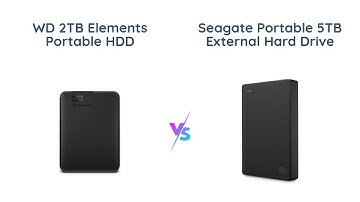 WD vs Seagate: Best External Hard Drive comparison!