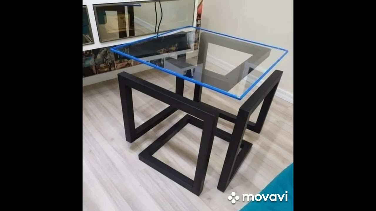 столи в стилі лофт. tables in loft style. - YouTube