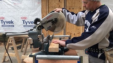 How to use a Miter saw for beginners ( Diy Tool School Episode #3)