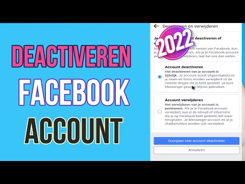 Hoe Facebook-account te deactiveren (2022) | VERWIJDER Facebook-account