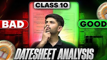 Class 10 & 12 CBSE Datesheets Out !! Detailed Analysis and Breakdown | Lahrado Vijay Parcham 🚩