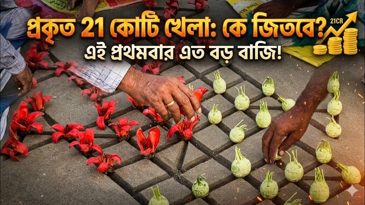 Villagers challenge accepted game | Trending vegetables bead Strategy battle | Mind game