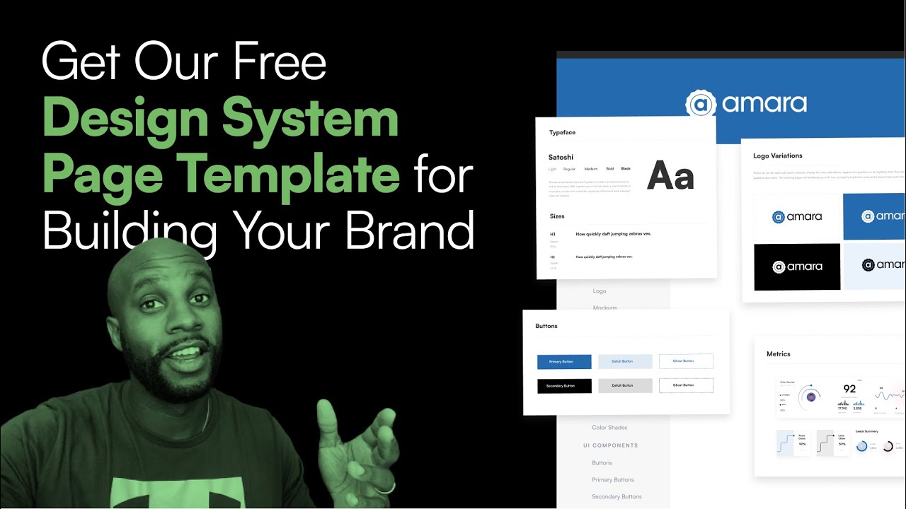 Get Our Free Design System Page Template [Webfllow Cloneable and Figma ...