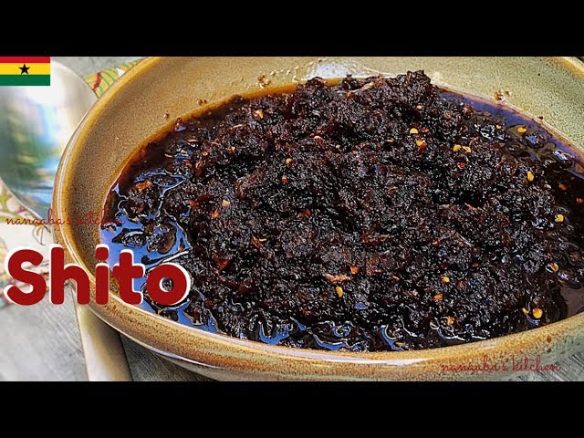 How to make the BEST Shito (Ghanaian Black Chili Oil/Sauce)✓ 