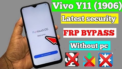 Vivo y11 1906 frp bypass Android 11 without PC latest security Google account unlock mic not working