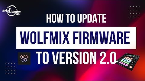 How to Update Your Wolfmix to Firmware 2.0 | Step-by-Step Guide
