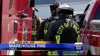 Chico Fire Department Extinguishes Structure Fire On Cohasset Road