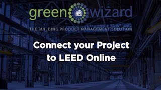 Connect your Project to LEED Online