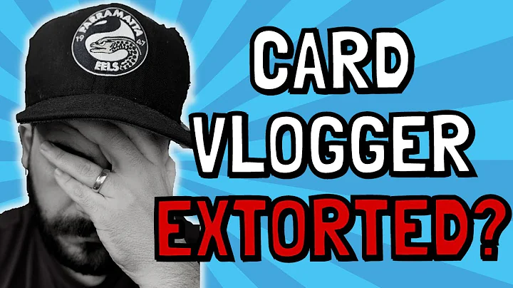 Card Show Vlogger EXTORTED & THREATENED with LEGAL...