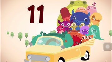 Endless Learning Academy - 123 Ferris Wheel - counting numbers 11 to 20 + addition