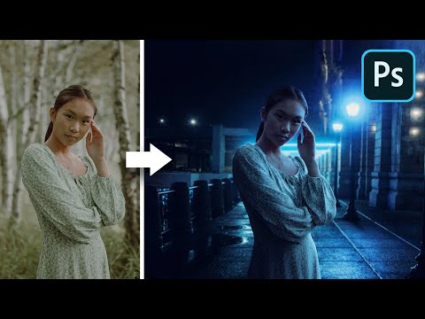 The Inverse Curve Technique for Painting Light! - Photoshop Tutorial