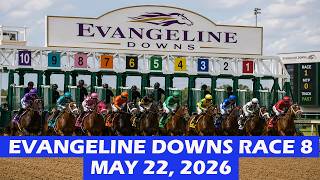 Evangeline Downs Race 8 - May 22, 2026 - Replay - Horse Race
