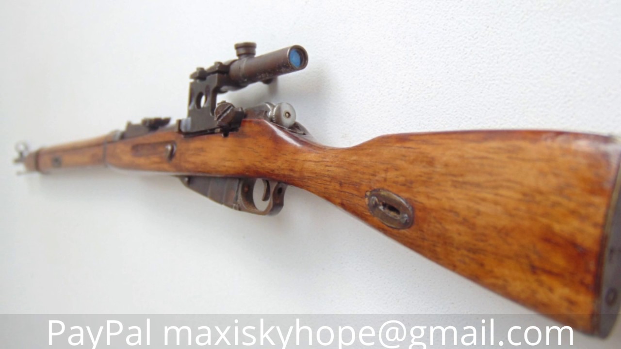 Mosin Nagant M91 30 Sniper Rifle Youtube