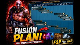 MASAHIRO FUSION CALENDAR BREAKDOWN! | BEST F2P PLAN? -- F2P FROM ZERO