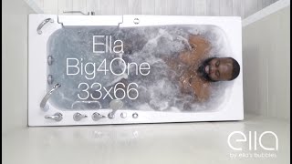 Big4One Largest & Most Spacious Walk-In Tub Ellas Bubbles