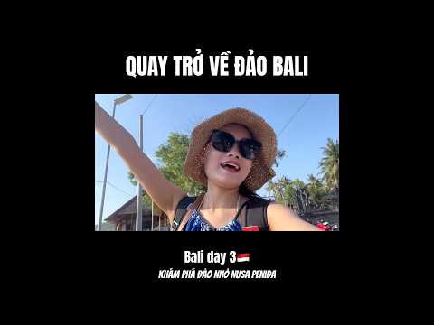 One day in Nuúapenida, quay về đảo Bali | Bali day 3 🇮🇩 #bali #travel #nusapenida #발리