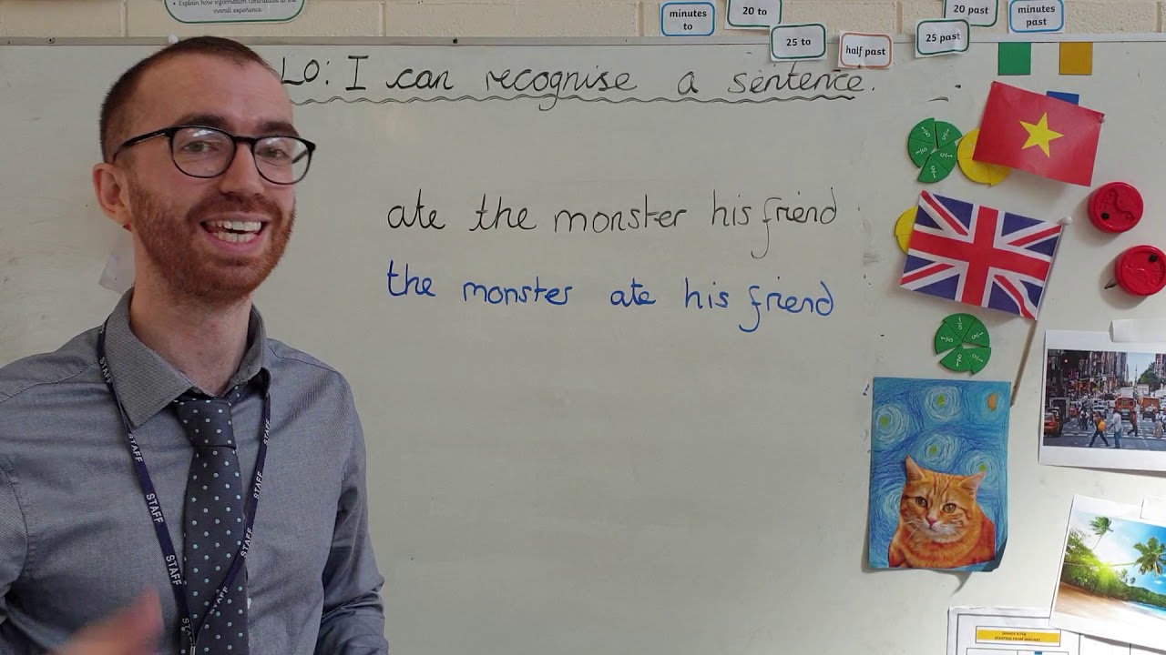 English What Is A Sentence KS2 YouTube