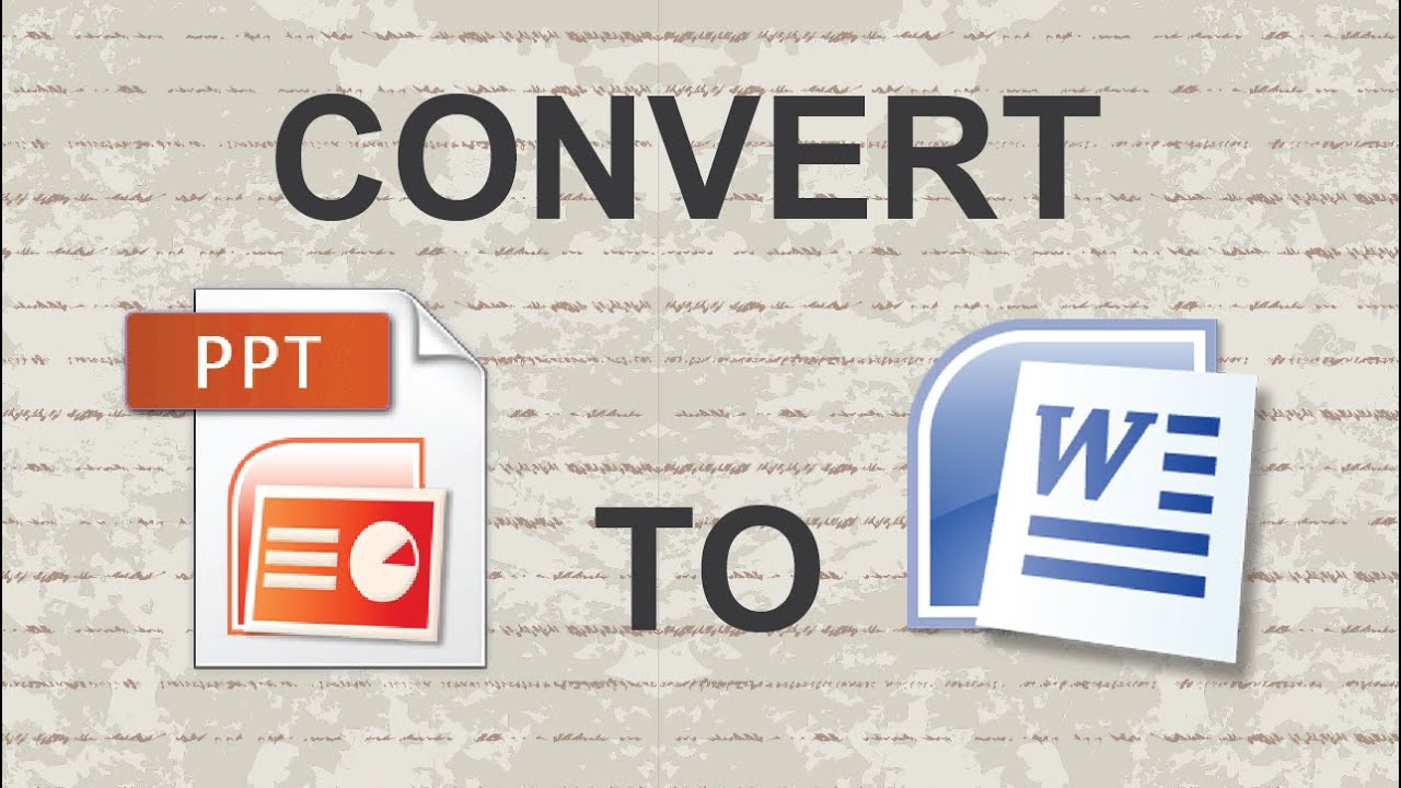 Convertir word powerpoint