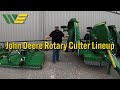 John deere rotary cutter lineup