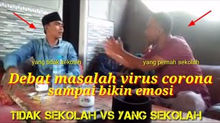 Orang madura debat masalah virus corona