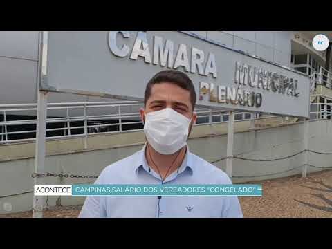 Campinas: salário dos vereadores "congelado"