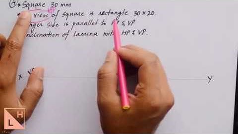 Side View Problem_1_Orthographic Projection of Plane Surfaces