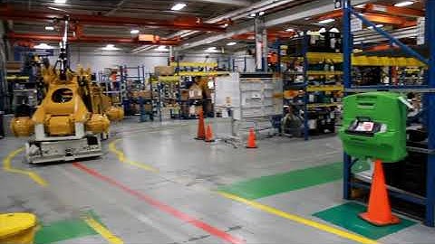 IPT RedViking I{T Automated Guided Vehicle AGV Assembly Line)