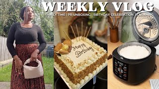 UK Living 🇬🇧: Full Time Influencer & Working Mum | Weekly Vlog | Birthday | PR Unboxing | Tola Lusi