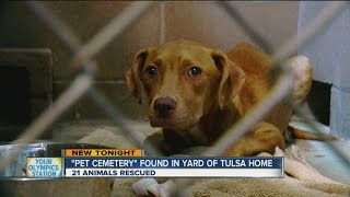 'Pet Cemetary' Found In Yard Of Tulsa Home