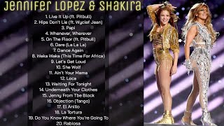 Shakira \u0026 Jennifer Lopez Collection | Non-Stop Playlist