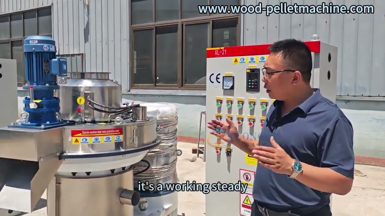 55kw, 90kw pellet machine shipped to India