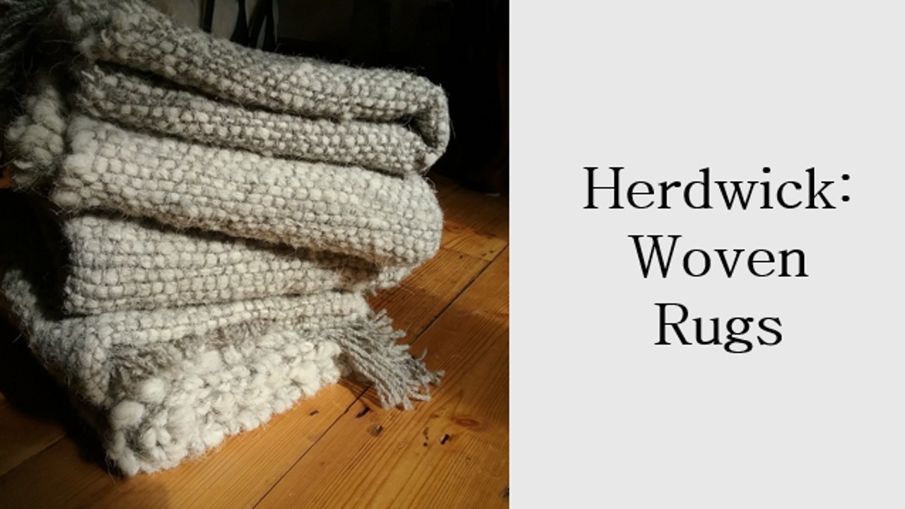 Hedwig Rug Herdwick Woven Rugs - YouTube