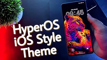 HyperOS iOS Style Premium Theme For Any Xiaomi Devices | New System Ui | #hyperos