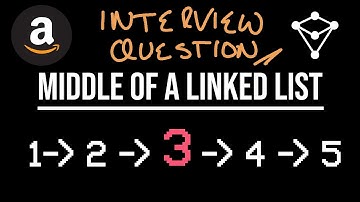Middle of Linked List - LeetCode 876 - JavaScript