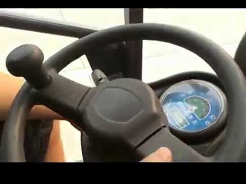 600kg wheel loader with Perkins engine from China - YouTube