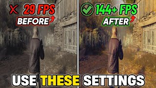 🔧Resident Evil 4 Remake: How To Boost FPS & Fix FPS Drops - Increase Performance/FPS On ANY PC✅