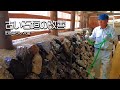 【田舎暮らし】古い石垣の組まれた小屋を綺麗にしました！【仲良し夫婦】【山口県】