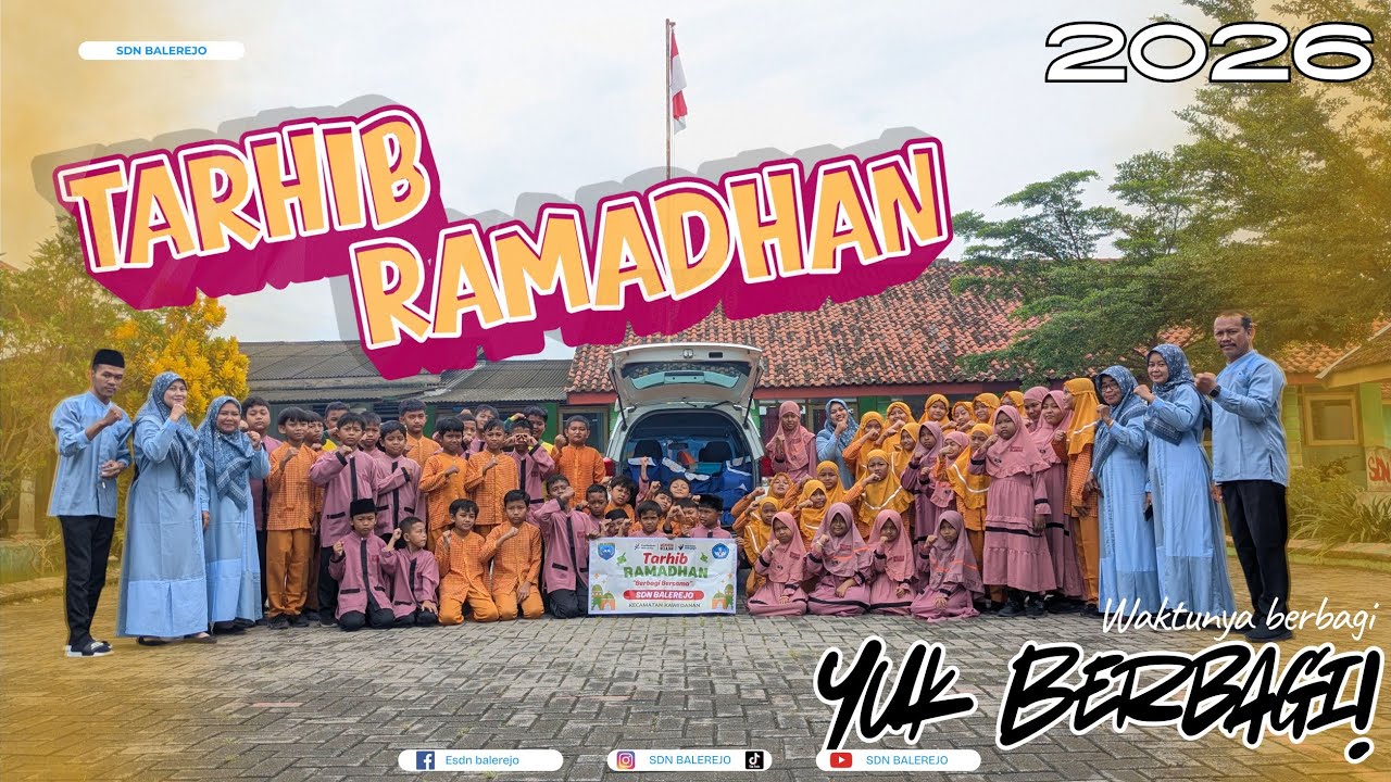 JUMAT MUBAROK🥳✨MOMEN SERU TARHIB RAMADHAN SDN BALEREJO: WAKTUNYA BERBAGI UNTUK SESAMA! 🤲🌙